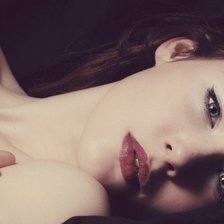 Схема вышивки «девушка»