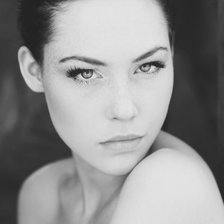 Схема вышивки «девушка»