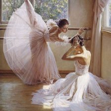 Схема вышивки «девушки»