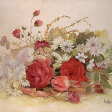 Схема вышивки «6»