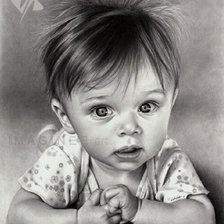 Схема вышивки «малыш»