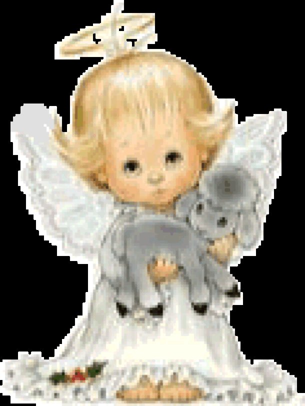 ангел - дети, ангел, природа, животные - оригинал