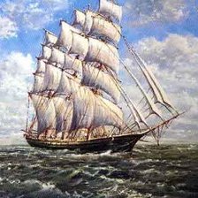 Схема вышивки «На всех парусах»