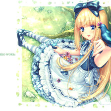 Схема вышивки «Девочка»