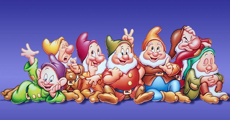 Семь гномов - семь гномов - оригинал