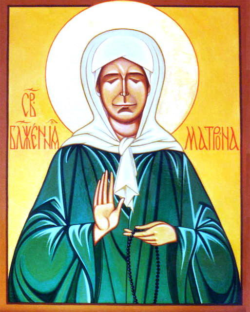 Святая Блаженная Матрона - икона - оригинал
