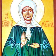 Схема вышивки «Святая Блаженная Матрона»