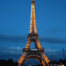 Схема вышивки «Париж»