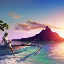 Схема вышивки «одиночество»