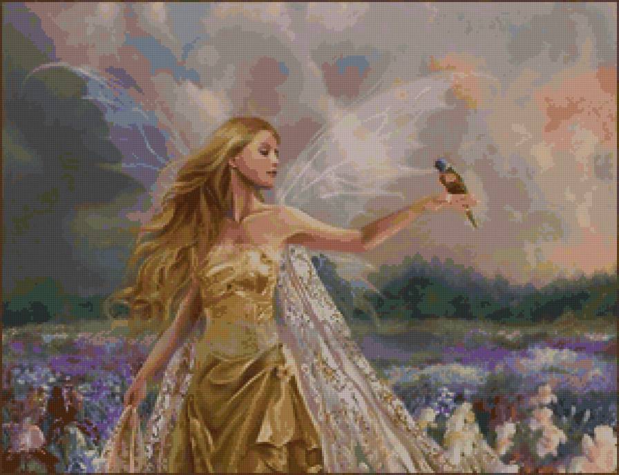 девушка - лица, тоска, взгляд, девушка, фэнтези, чувства, люди - предпросмотр