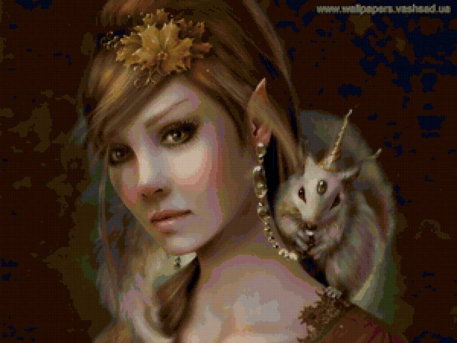 девушка - девушка, чувства, тоска, взгляд, люди, фэнтези, лица - предпросмотр