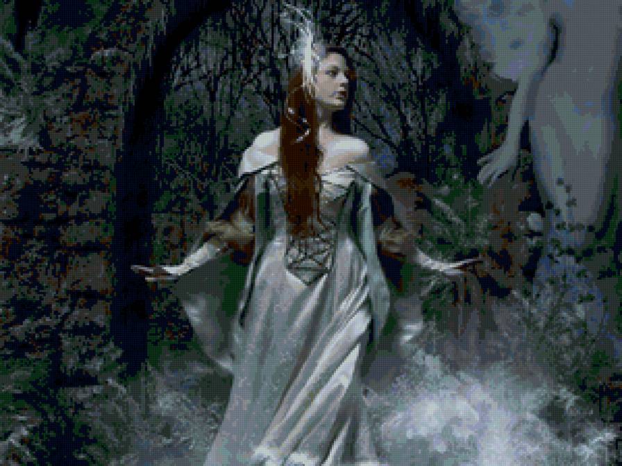 девушка - чувства, тоска, фэнтези, лица, взгляд, девушка, люди - предпросмотр