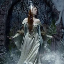 Схема вышивки «девушка»