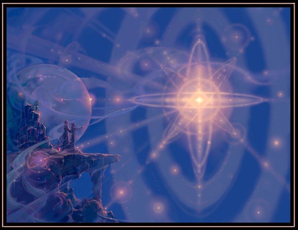 Звезда - звезды, фантастика, космос, фентези - оригинал