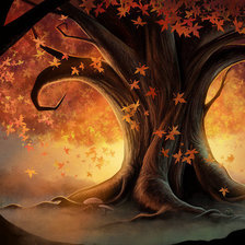 Схема вышивки «Дерево»