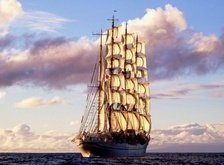 Схема вышивки «морской пейзаж»