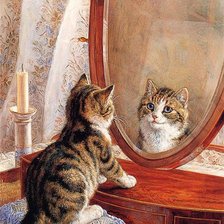 Схема вышивки «серия "кошки"»