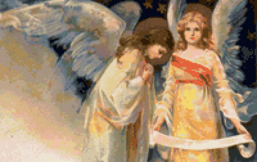 №28064 - ангелочки - предпросмотр