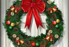 новогодняя открытка - новый год - оригинал