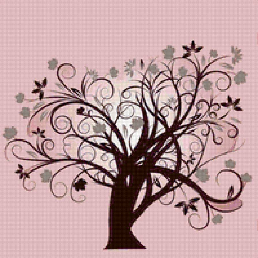 Дерево - дерево - предпросмотр