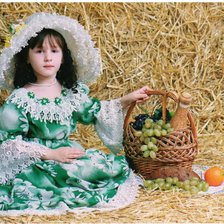 Схема вышивки «в соломе»