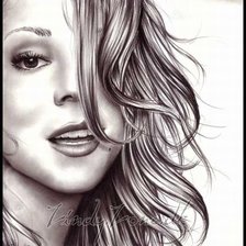 Схема вышивки «девушка»