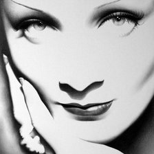 Схема вышивки «девушка»