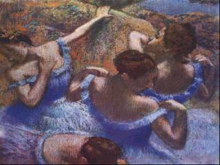 Балерины Дега - живопись балет, картина - оригинал