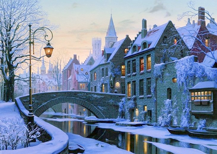 №28904 - городской пейзаж - оригинал