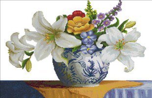 №29105 - цветы в вазе - оригинал