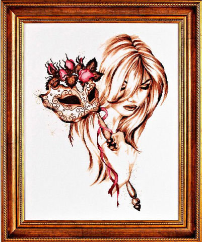 леди - девушка, лицо - оригинал