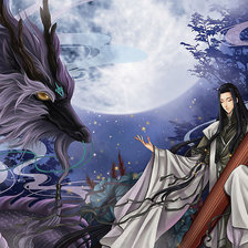 Схема вышивки «Музыкант»