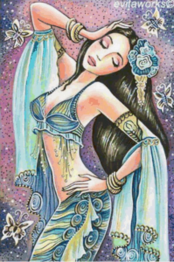 №29417 - дама, девушка - предпросмотр