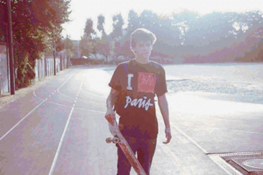 №29632 - скейт, парень, мальчик - предпросмотр