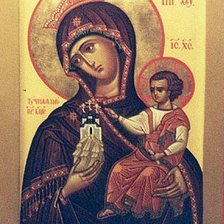 Схема вышивки «Икона Божией Матери Тучная Гора»