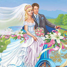 Схема вышивки «пара»