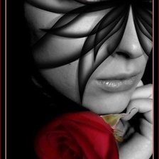 Схема вышивки «в маске»