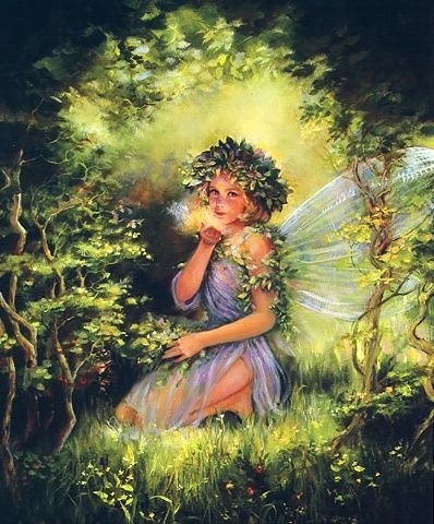 Лесная нимфа - фея, лес, фэнтэзи, нимфа, сказка - оригинал