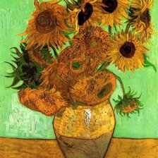 Схема вышивки «подсолнухи 2»