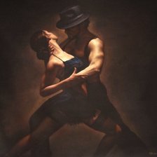 Схема вышивки «Танец»