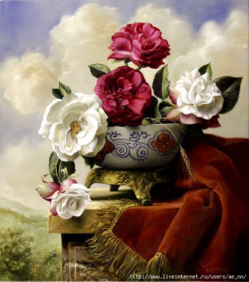 №29868 - цветы в вазе - оригинал