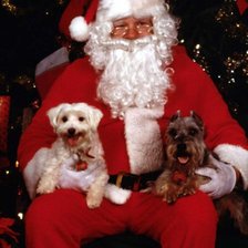 Схема вышивки «Санта- Клаус»