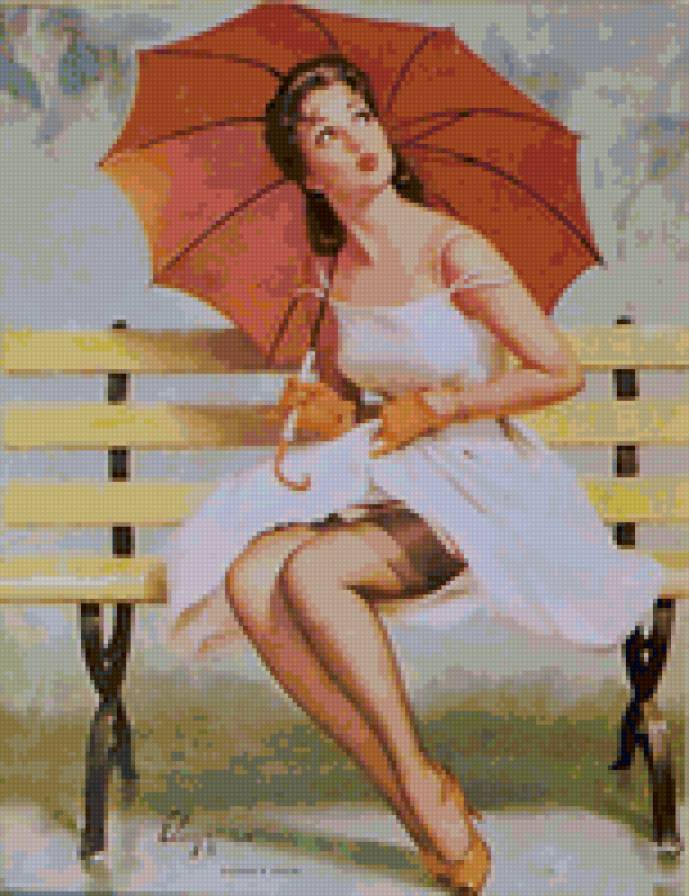 50-е - девушка, она - предпросмотр