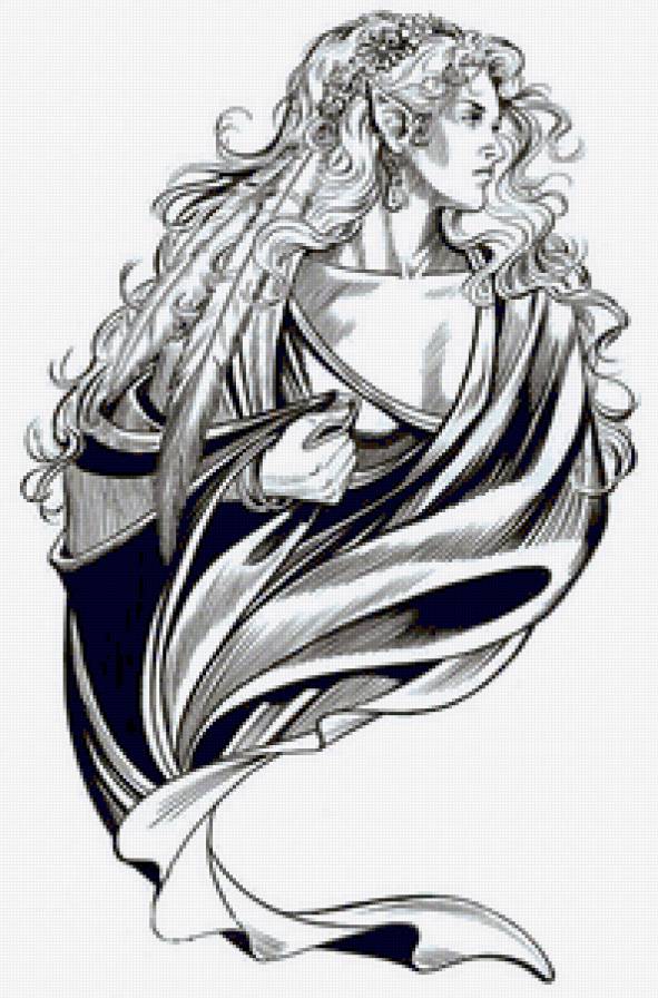 Дева эльфов - предпросмотр