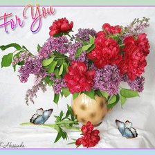 Схема вышивки «цветы»