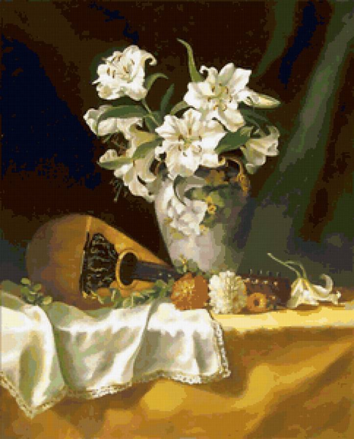 цветы - цветы, природа, музыка, натюрморт, букет - предпросмотр