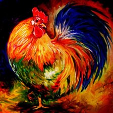 Схема вышивки «Петя, Петя, петушок»