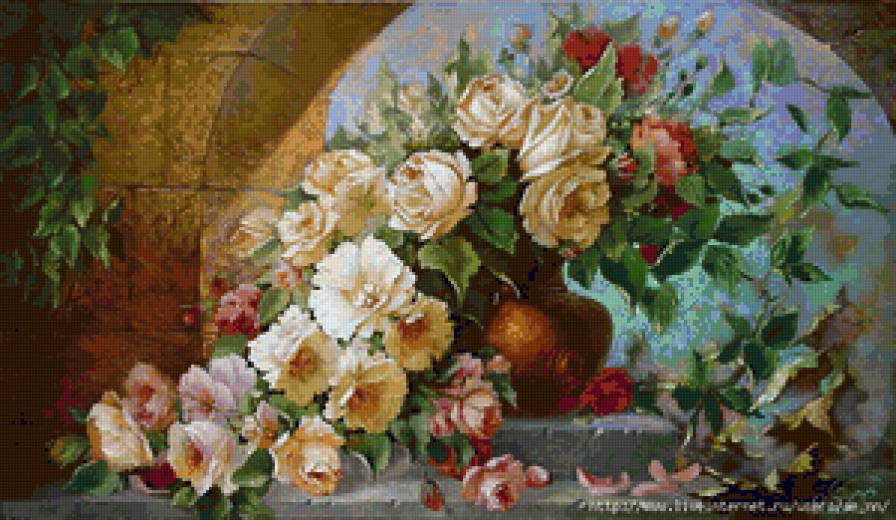 №31312 - цветы в вазе - предпросмотр