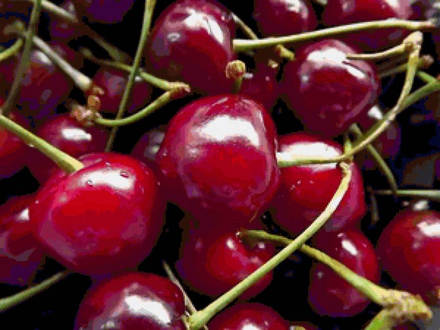 фрукты - вишня, фрукты - предпросмотр