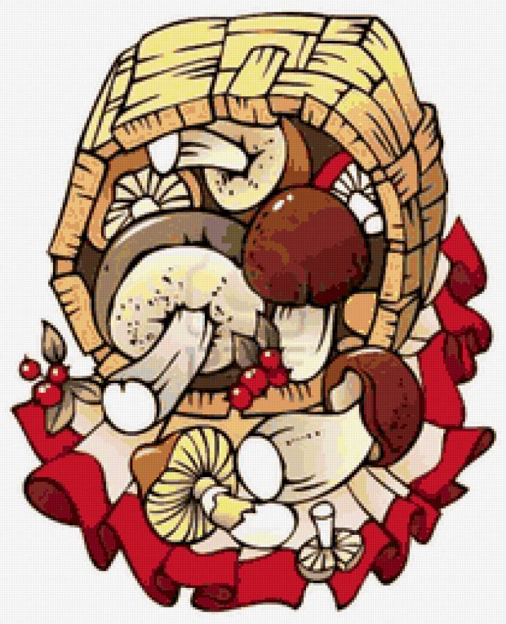 Грибочки - грибы - предпросмотр